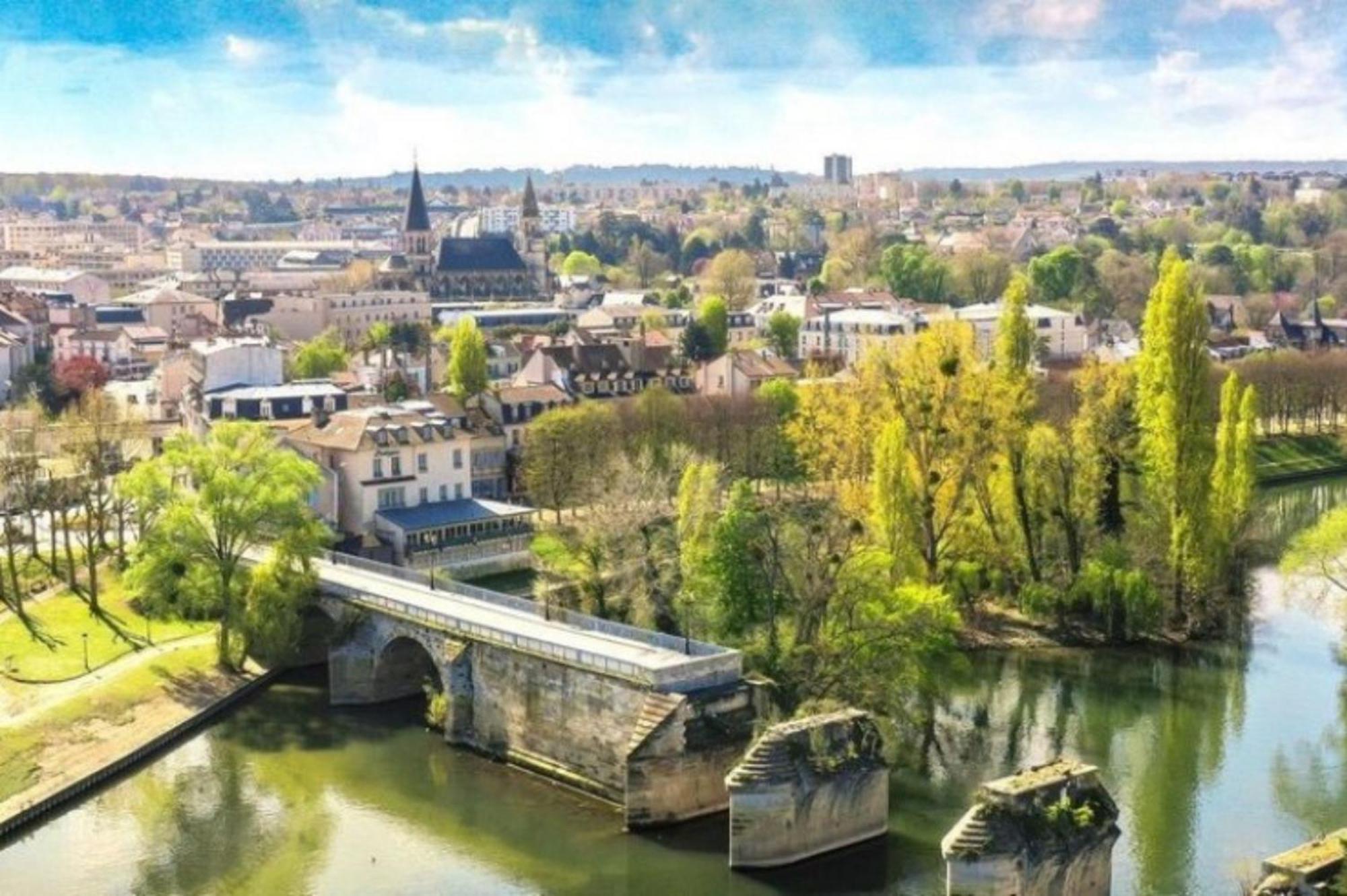 L'Instant Paris - Proche Gare & Quai De Seine Appartement Poissy Buitenkant foto